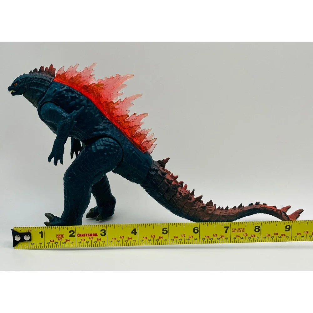 Playmates Godzilla Action Figure Blue with Orange Fins 35200 35795 6 Inch Toy